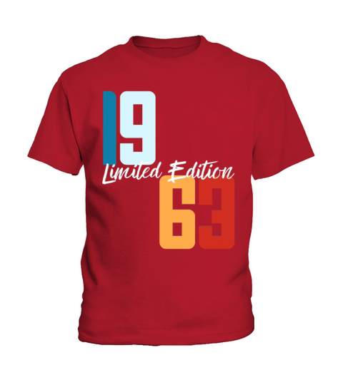 60 Years Vintage 1963 Retro 60th Birthday Kids T-Shirt