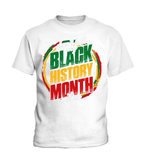 Black History Month African American Kids T-Shirt