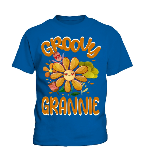 Groovy Grannie Family Matching Vintage Family Kids T-Shirt