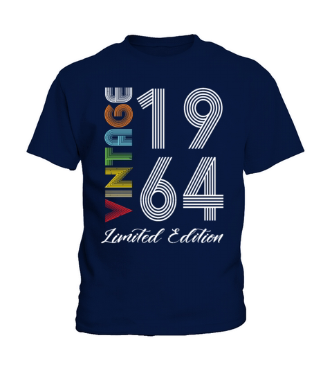 Vintage 1964 Vintage Birthday Retro Vintage Kids T-Shirt