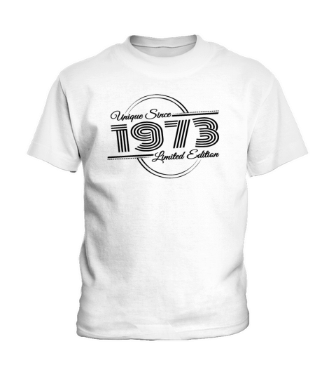 Vintage 1973 Birthday Unique Retro Birthday Kids T-Shirt
