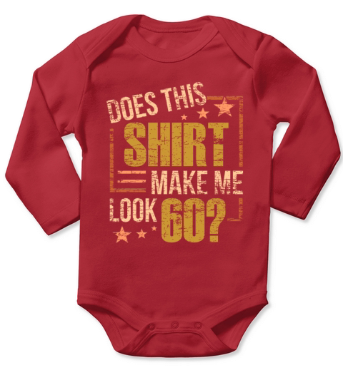 60th Birthday Long Sleeve Baby One-Piece