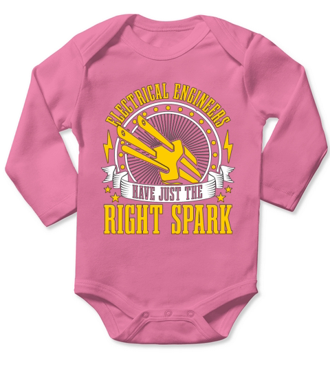 Electrical Engineers Have Just The Electrician Long Sleeve Baby One-Piece