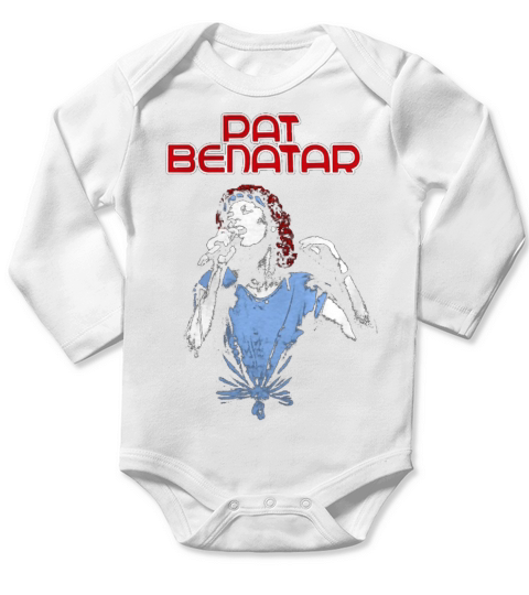 Pat Benatar Tshirt Long Sleeve Baby One-Piece