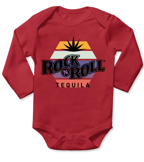 Rock N Roll Tequila Third Collection Long Sleeve Baby One-Piece