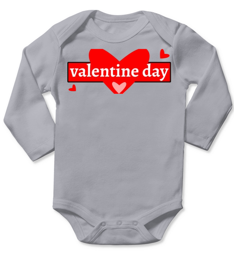valentine day720 Long Sleeve Baby One-Piece
