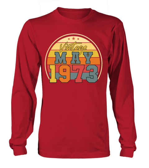 1973 May Vintage Long sleeved Unisex