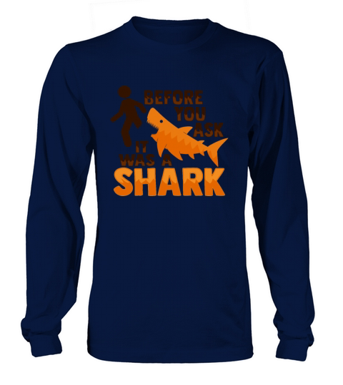 Amputee Joke Leg Prosthetic Shark Design for a Leg Long sleeved Unisex