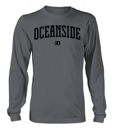 Oceanside California Vintage Long sleeved Unisex
