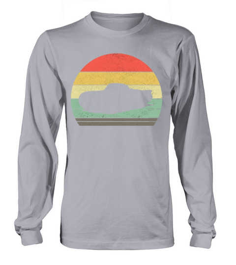 Retro Sportscar Car Vintage Sunset Musclecar Gift Long sleeved Unisex