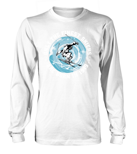 Skiers Skier Vintage born in 1949 Birthday Ski Long sleeved Unisex