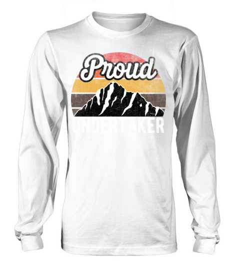 Undertaker SuperheroFunny Quote Vintage Dad Long sleeved Unisex