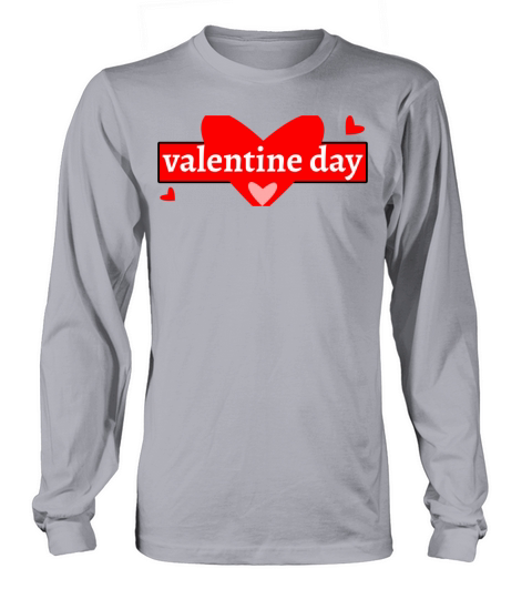 valentine day720 Long sleeved Unisex