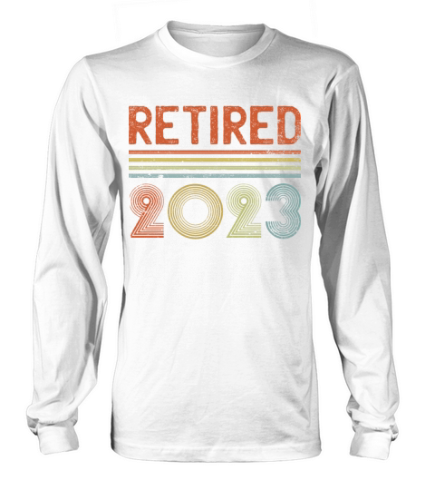 Vintage Retired 2023 Retro Long sleeved Unisex