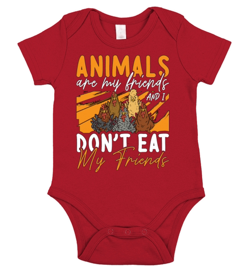 Animal Welfare Animals Are My Friends Adopt Foster Short Sleeve Baby One-Piece