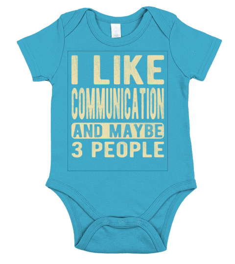 Communication Saying Short Sleeve Baby One-Piece