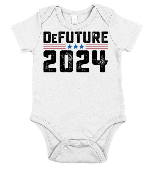 DeFUTURE Desantis Vintage 2024 Short Sleeve Baby One-Piece
