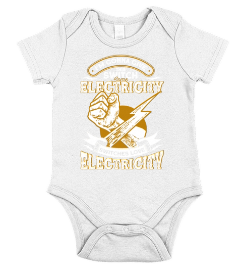 Electricial Worker Master Electrician Electrician Short Sleeve Baby One-Piece