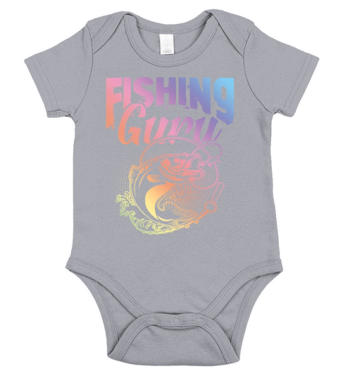 Fishing Guru Short Sleeve Baby One-Piece