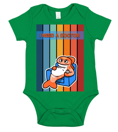 Tatsugiri i need a doctor Short Sleeve Baby One-Piece