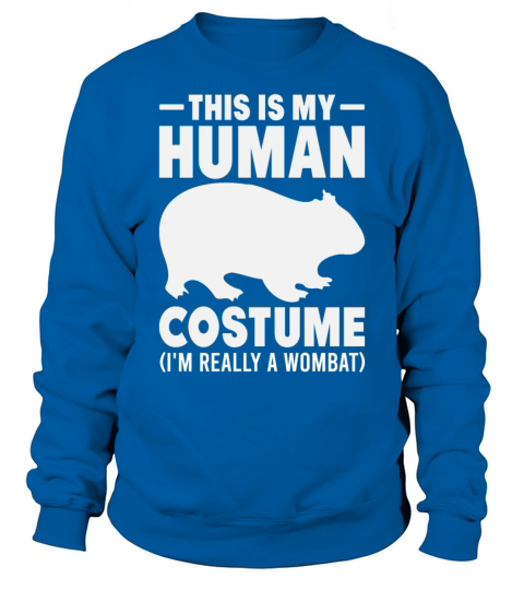 Australian Wombats Lover Human Costume Sweatshirt Unisex