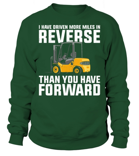 Certified Forklift Truck Operator Sweatshirt Unisex