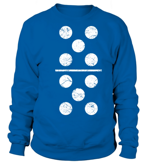 Domino Game TShirt Tile Pieces Trendy Group Sweatshirt Unisex