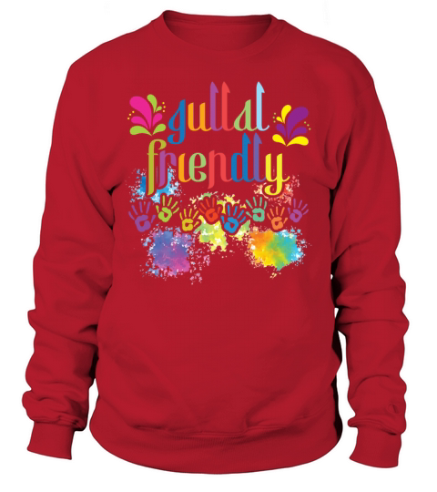 Gullal Friendly Hindu Buddhist Holi Festival Sweatshirt Unisex