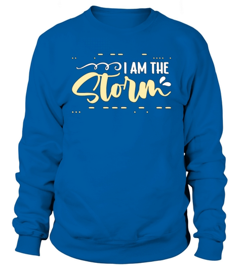 Ham Radio I Am The Storm Channel Loves Radio Tower Sweatshirt Unisex
