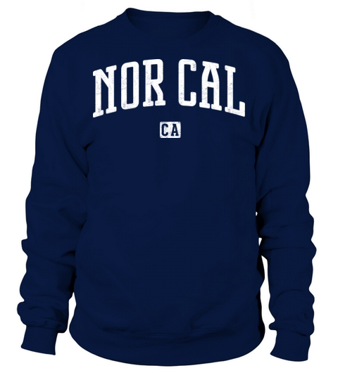 NorCal California Vintage Style Sweatshirt Unisex
