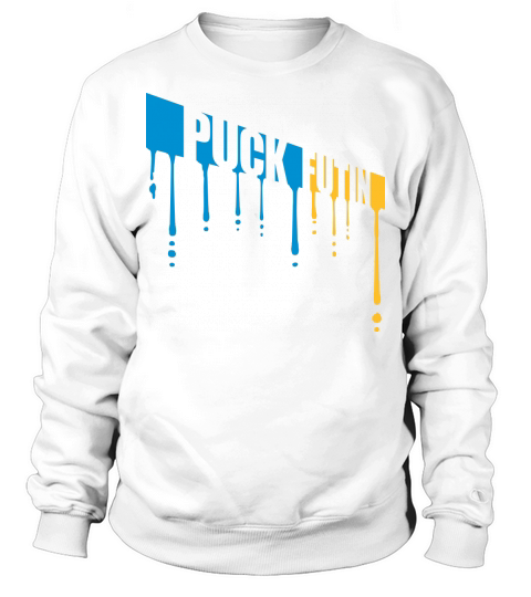 puck futin logo design Sweatshirt Unisex