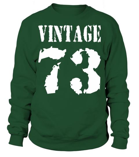Vintage 1973 - Vintage 73 - Party Vector Sweatshirt Unisex