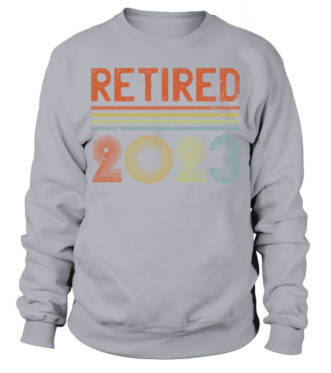 Vintage Retired 2023 Retro Sweatshirt Unisex
