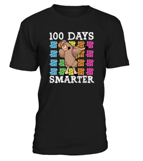 100 Days Of School Dabbing Llama Smarter Boys T-Shirt Unisex
