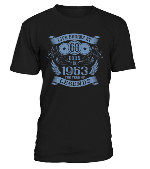 60th Birthday 1963 Vintage Birthday Saying T-Shirt Unisex