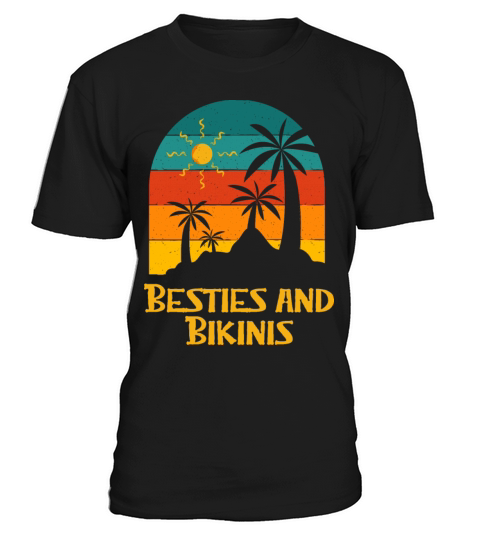 Besties and Bikinis Beach Friends Ocean Buddy T-Shirt Unisex