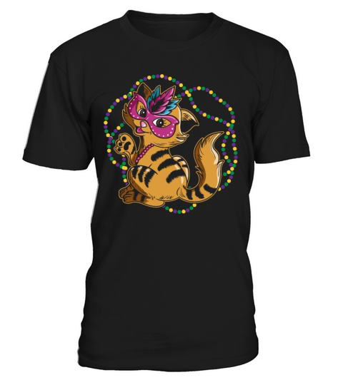 Cat Lover Mardi Gras Celebration Shenanigan T-Shirt Unisex
