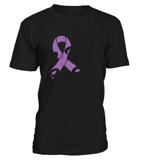 Epilepsy Kid Purple Ribbon Epileptic Epilepsy T-Shirt Unisex