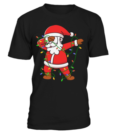 Merry Christmas funny santa claus dabbing T-Shirt Unisex