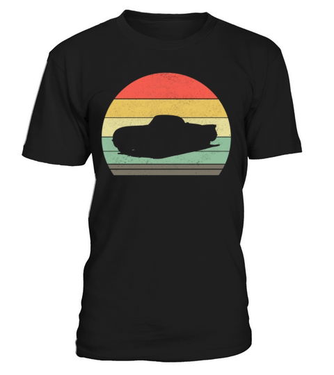 Retro Sportscar Car Vintage Sunset Musclecar Gift T-Shirt Unisex