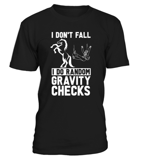 Show Jumping I Dont Fall I Do Horses Show Jumper T-Shirt Unisex