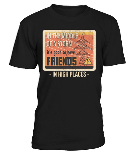 Thank A Lineman Quote Electrical Lineman T-Shirt Unisex