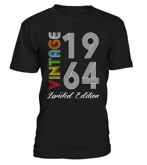 Vintage 1964 Vintage Birthday Retro Vintage T-Shirt Unisex