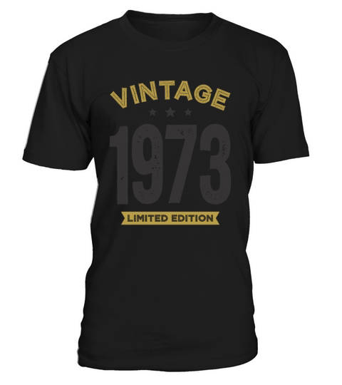 Vintage 1973 - 49th birthday Retro Classic T-Shirt Unisex