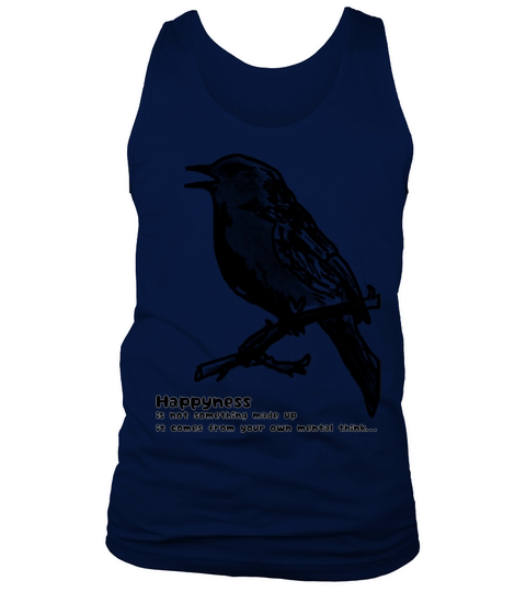 Bird picture with typography quotes Tank Top Unisex