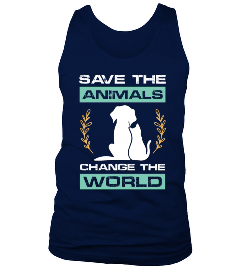 changing the world animal welfare Tank Top Unisex