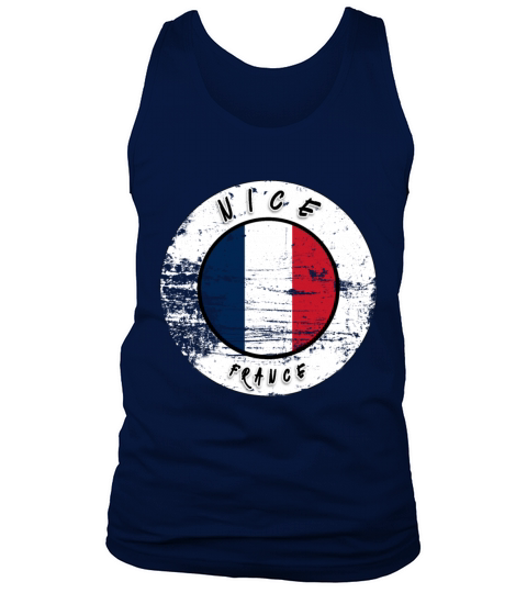 Nice France Vintage Tank Top Unisex