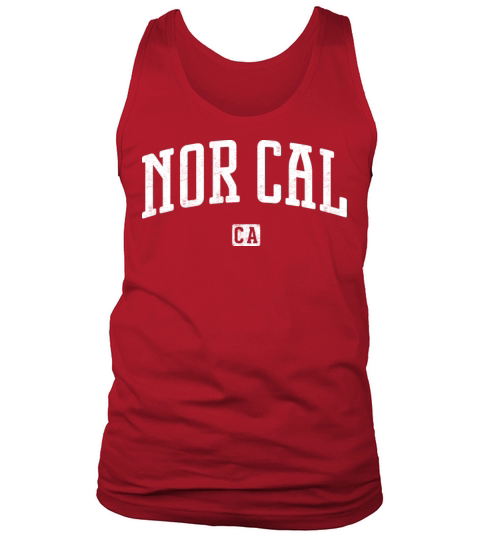 NorCal California Vintage Style Tank Top Unisex