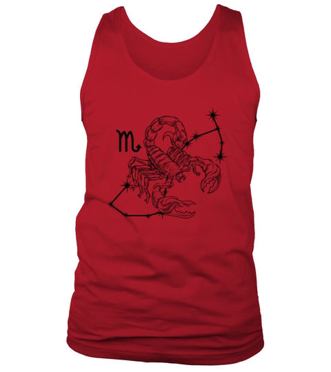 Scorpio Zodiac Sign October November Tank Top Unisex