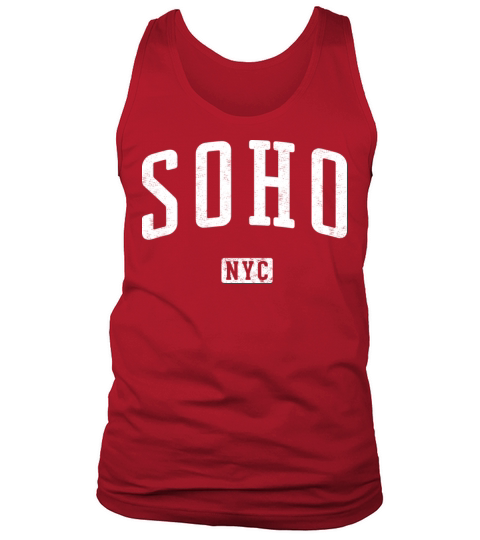 SoHo New York City Vintage Tank Top Unisex